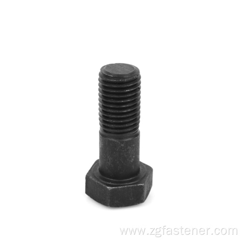 din931 10.9 grade hex bolts black oxide